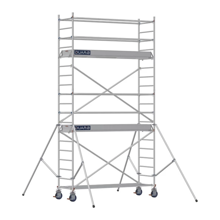 &Eacute;chafaudage Roulant Aluminium - DOCKER2 85-254 - GC LISSES - DUARIB - 3,90m plancher