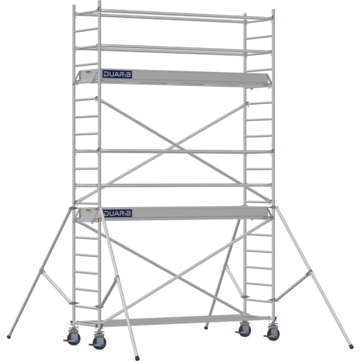 &Eacute;chafaudage Roulant Aluminium - DOCKER2 85-295 - GC LISSES - DUARIB - 3,90m plancher