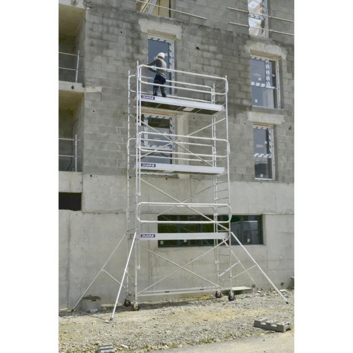 &Eacute;chafaudage Roulant Aluminium -  DOCKER2 85-295 - GC EXMDS - DUARIB - 5,90m plancher - situation