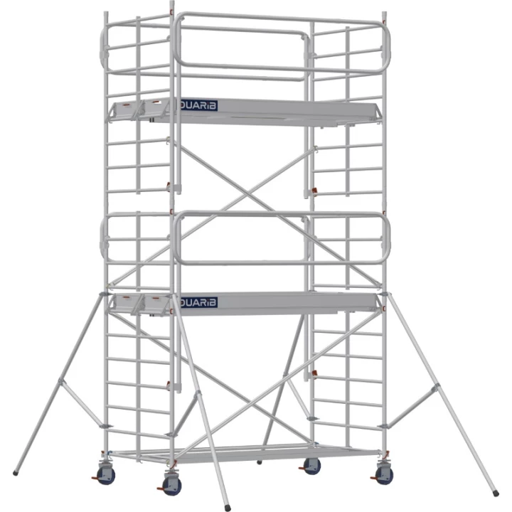 &Eacute;chafaudage Roulant Aluminium  - DOCKER2 150-254 - GC EXMDS - DUARIB - 3,90m plancher