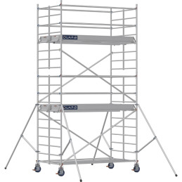 &Eacute;chafaudage Roulant Aluminium  - DOCKER2 150-254 - GC LISSES - DUARIB