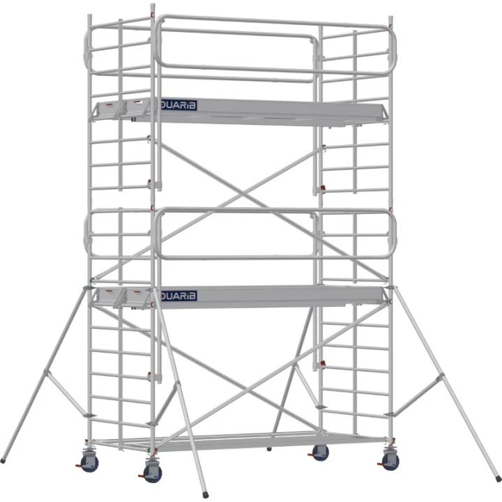&Eacute;chafaudage Roulant Aluminium - DOCKER2 150-295 - GC EXMDS - DUARIB - 3,90m plancher