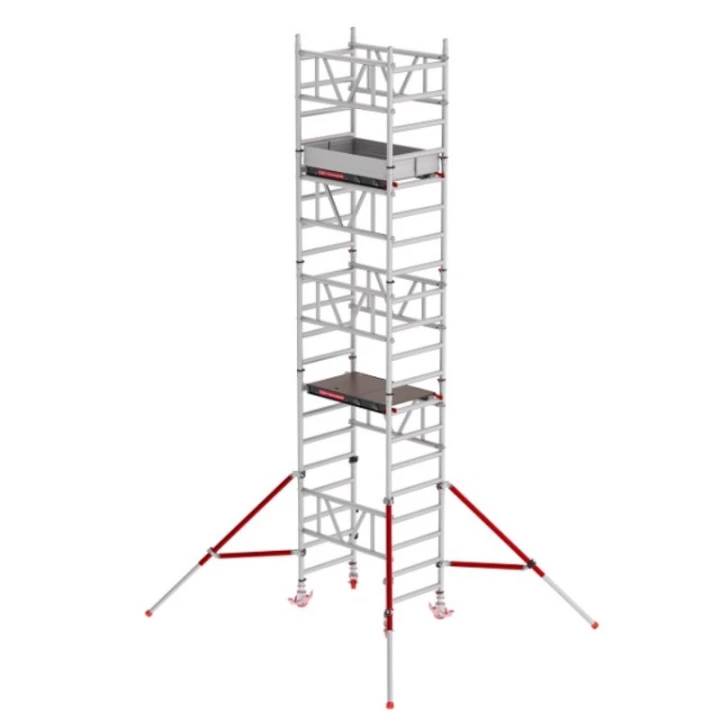 Echafaudage roulant en aluminium MiTower Altrex - 4.20m plancher