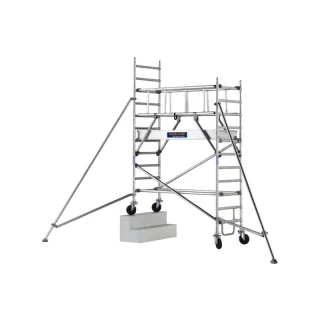 &Eacute;chafaudage roulant en aluminium Neolium 200 box 2m plancher