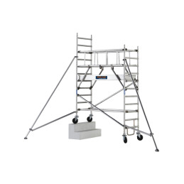 &Eacute;chafaudage Roulant Aluminium - NEOLIUM 200 BOX - TUBESCA-COMABI