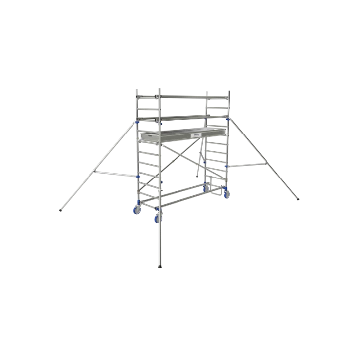 &Eacute;chafaudage Roulant Aluminium - CROSS 250 - TUBESCA-COMABI - 1,85m plancher