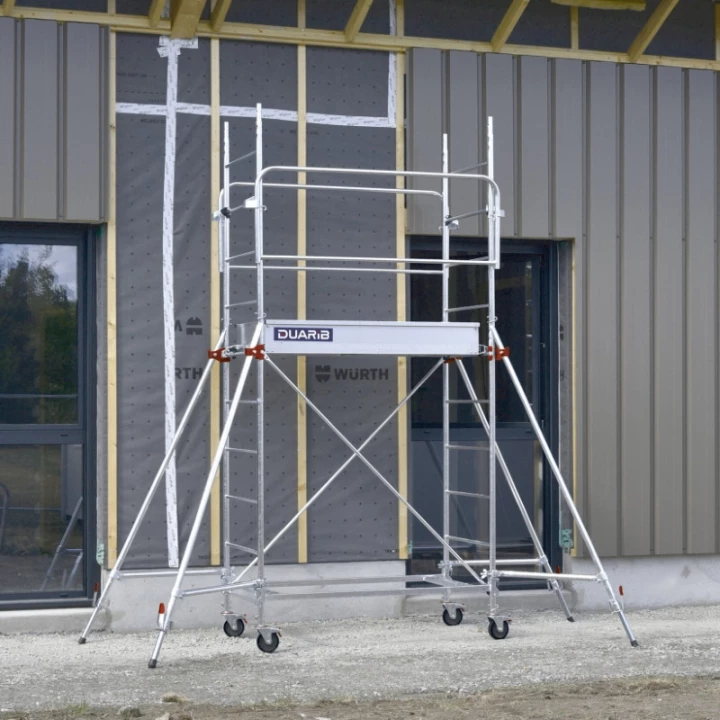 &Eacute;chafaudage Roulant Acier - AC 150 - DUARIB - 1,70m plancher mise en situation