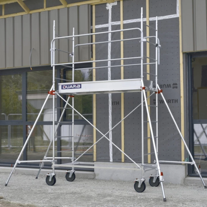 &Eacute;chafaudage Roulant Acier - AC 200 - DUARIB - 1,80m plancher mise en situation