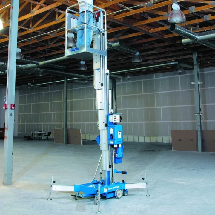 Nacelle &Eacute;l&eacute;vatrice &agrave; m&acirc;t vertical 8 m &ndash; GENIE AWP 20S AC/DC