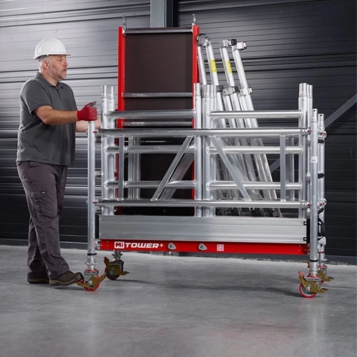 &Eacute;chafaudage Roulant  Aluminium - Montage 1 personne - MiTOWER - ALTREX