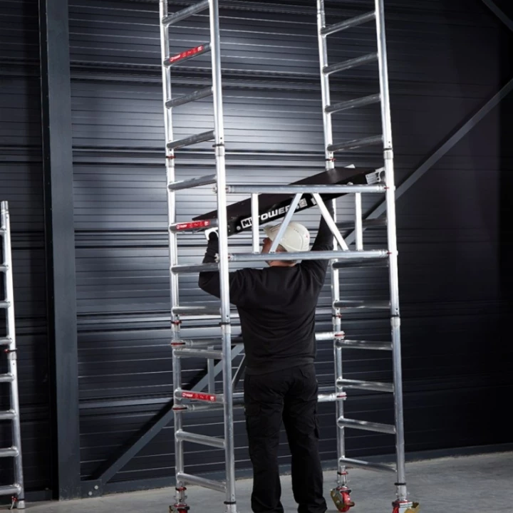 &Eacute;chafaudage Roulant  Aluminium - Montage 1 personne - MiTOWER - ALTREX