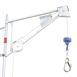 Potence orientable pour treuil GEDA