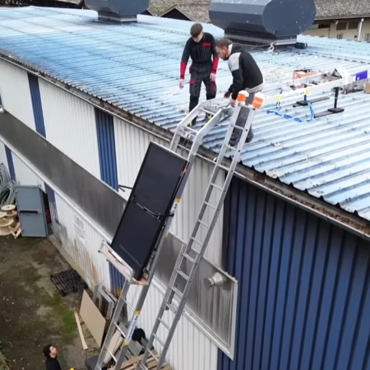 Monte-Panneaux Solaires Alu 10m - MAXIAL PREMIUM 175/20 - HAEMMERLIN