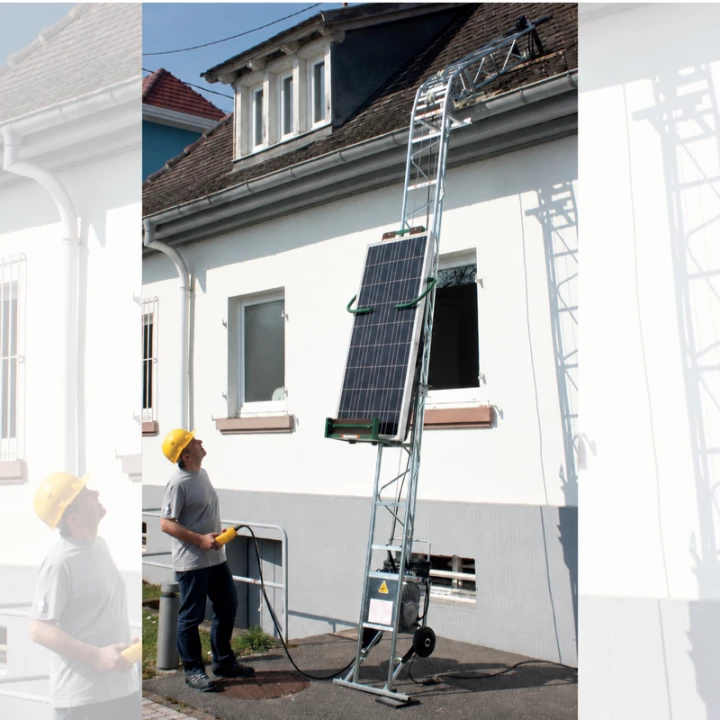 Monte-Panneaux Solaires Acier - CASTOR STEEL 150kg - HAEMMERLIN