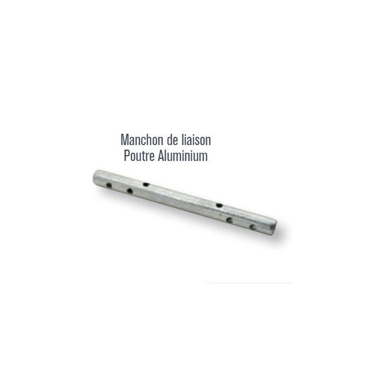 Manchon liaison poutres alu