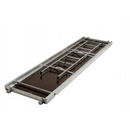 Plancher acc&egrave;s aluminium/bois ac &eacute;chelle FC Tubesca-Comabi