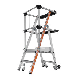 Plate-forme VELOCE - Garde-corps Lisses - TUBESCA-COMABI