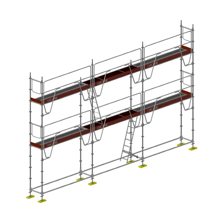 Lot Echafaudage Multidirectionnel MDS  60m&sup2; - MEKA48 - DACAME