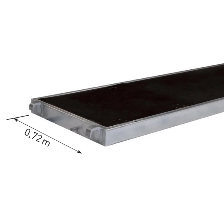 Plancher alu/bois 0.72m - F3000 - DUARIB