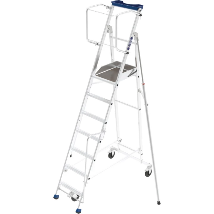 Plate-forme de Rayonnage Aluminium - ERM - 7 marches