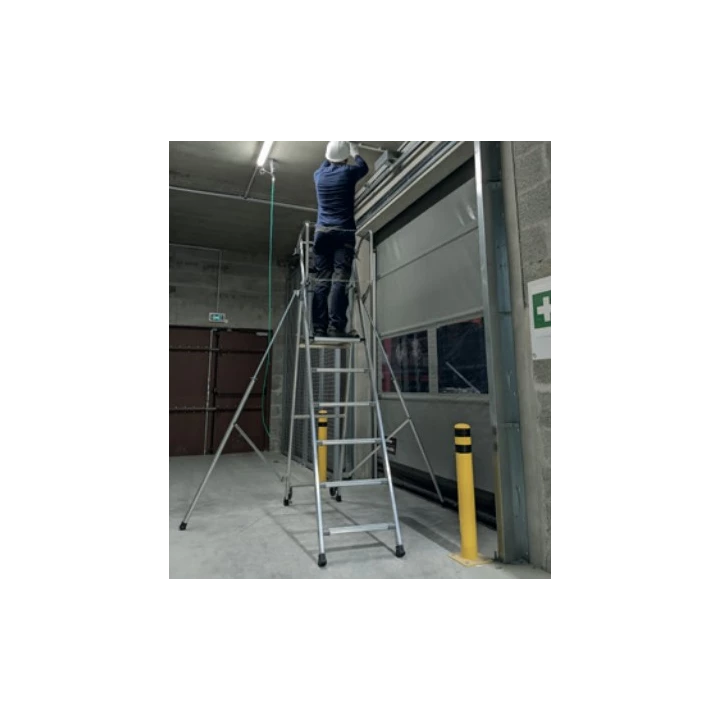 Plate-forme Hauteur Fixe - T-REX 5 marches - stabilisateur