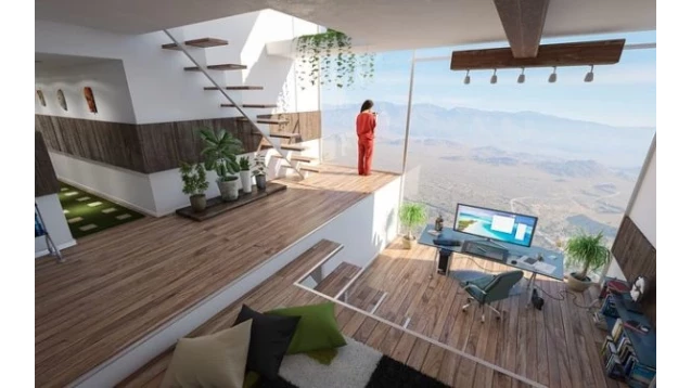 Conception bioclimatique, principe de l&rsquo;architecture solaire passive France &Eacute;chafaudage